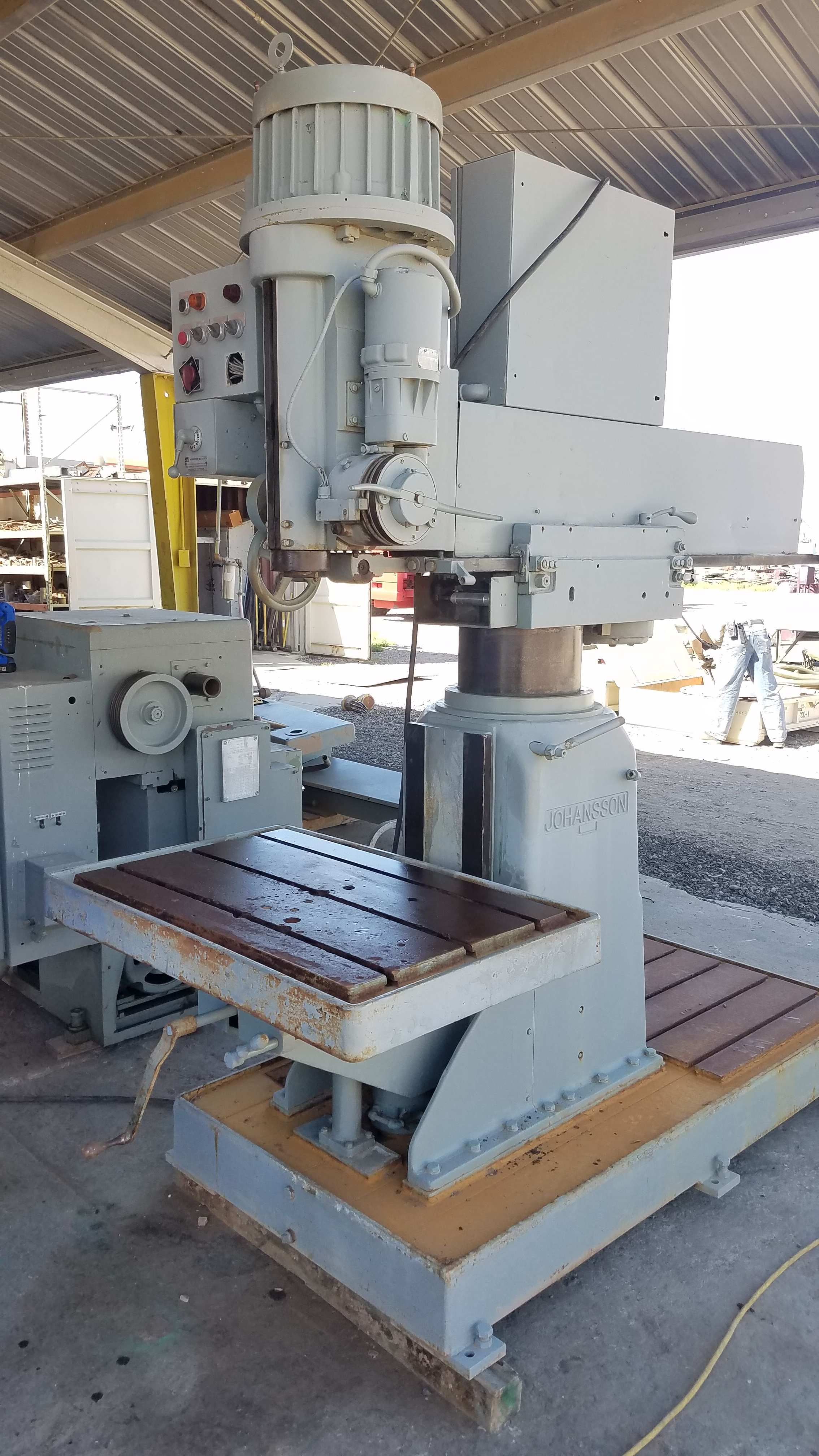 Used Johansson Radial Arm Drill