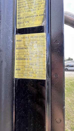 Used 2006 Mack CV713 Granite Tri-Axle Dump Truck