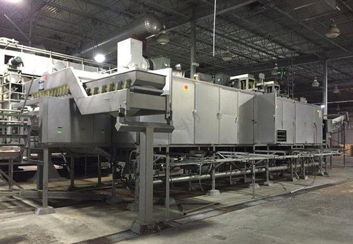 Used Dryer, Apron, 8' X 45', S/st, National Drying, Steam, #5991900