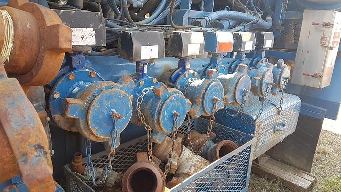 Used 1997 Peerless Baker Hughes Hydra Frac Blender Trailer