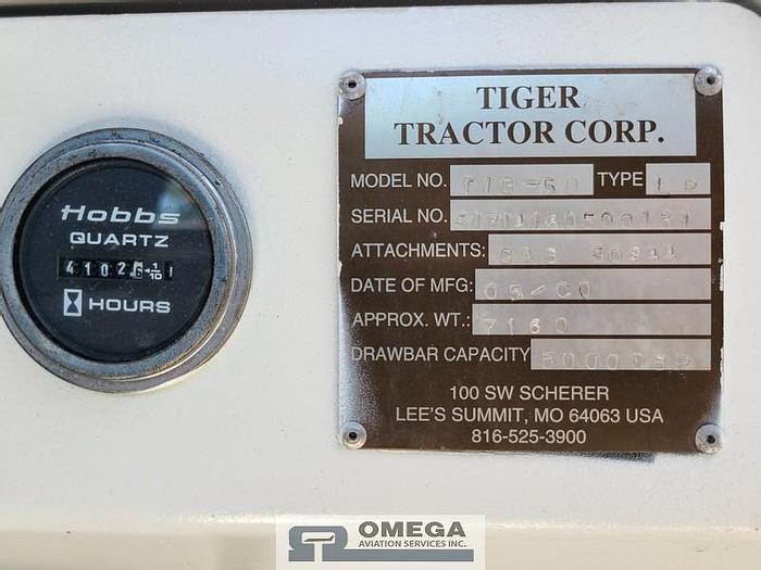 Used 2000 Tiger TIG-50 Baggage Tractor.