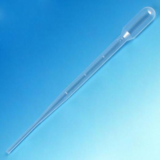 Transfer Pipet, 5.0mL, Blood Bank, Graduated to 2mL, 155mm, Bulb Draw – 1.8mL PN:137040