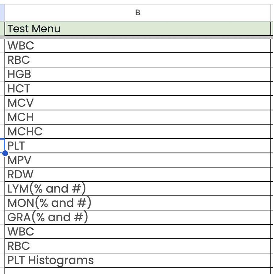 Horiba ABX Micros 60 Hematology Analyzer