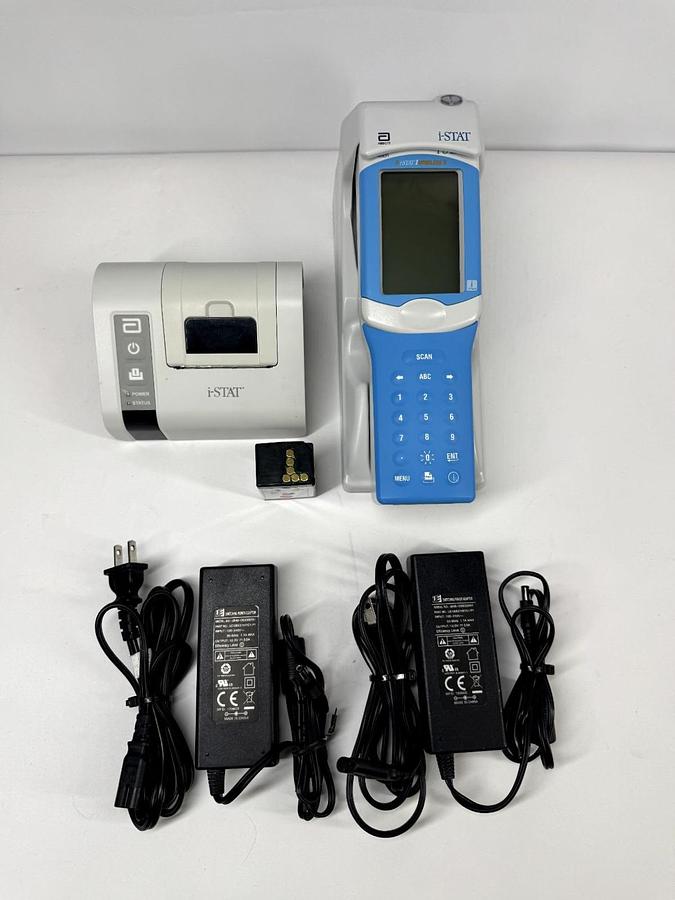 Used The Abbott i-STAT 1 300W Blood Analyzer with Printer
