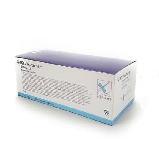 Aghi a farfalla per set di prelievo del sangue BD Vacutainer da 23 g, 50/scatola