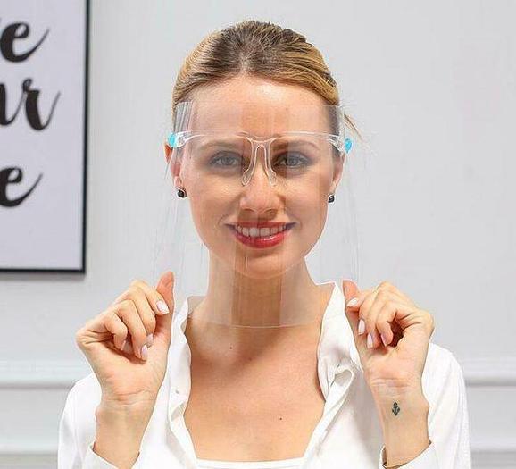 Safety Glasses Face Shield, Clear Anti Splash & Fog (2-4 Pack Options)