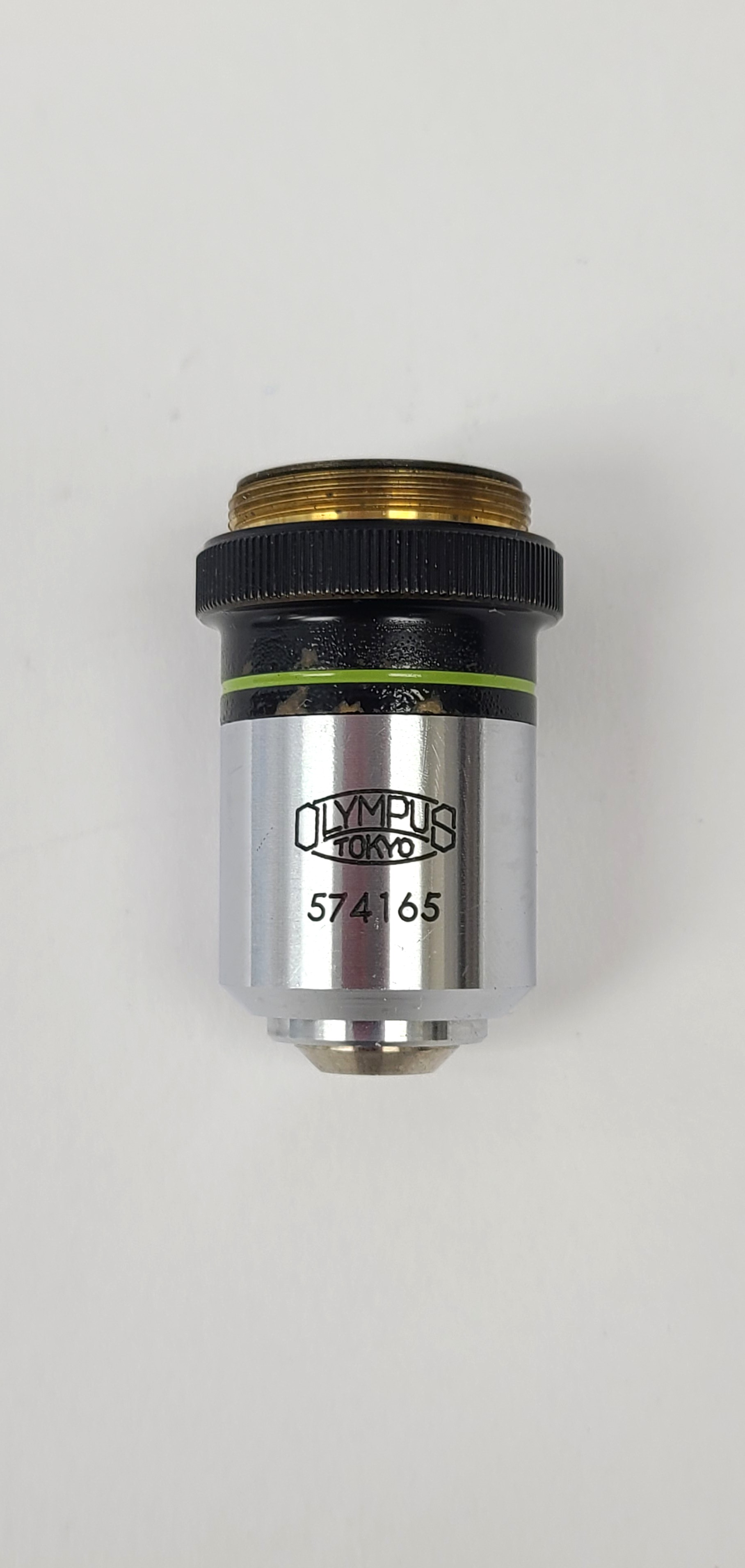 Used Olympus Tokyo 40 0.65-0.17 Japan Magnification Microscope Lens 722694