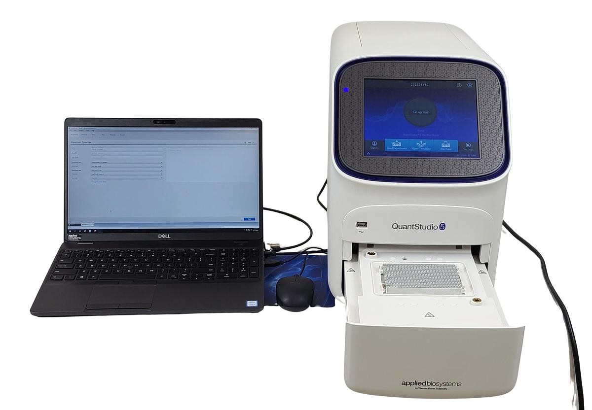 Used Applied Biosystems Quant Studio 5 Real-Time PCR System, 384-well,software v1.5.1