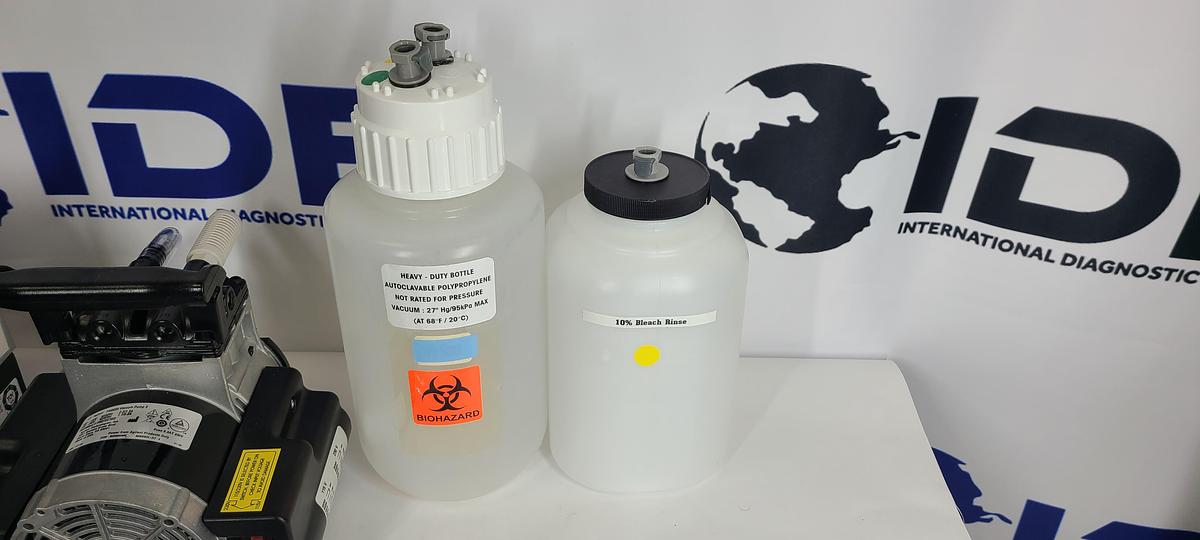 Refurbished Biotek 405 LS Microplate Washer Along with Agilent Vacuum Pump 3 - 96Well Plate