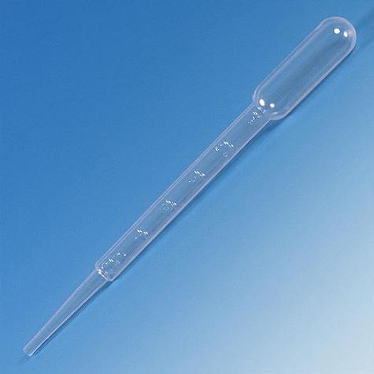 Transfer Pipet, 7.5mL, Large Bulb, Graduated to 3mL, 148mm, Bulb Draw – 3.5mL PN:135010