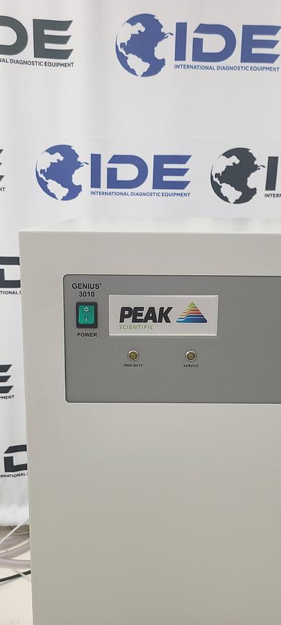 Used Peak Scientific Genius 3020 Nitrogen Gas LC/MS Generator