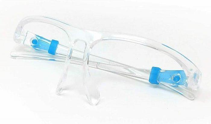 Safety Glasses Face Shield, Clear Anti Splash & Fog (2-4 Pack Options)