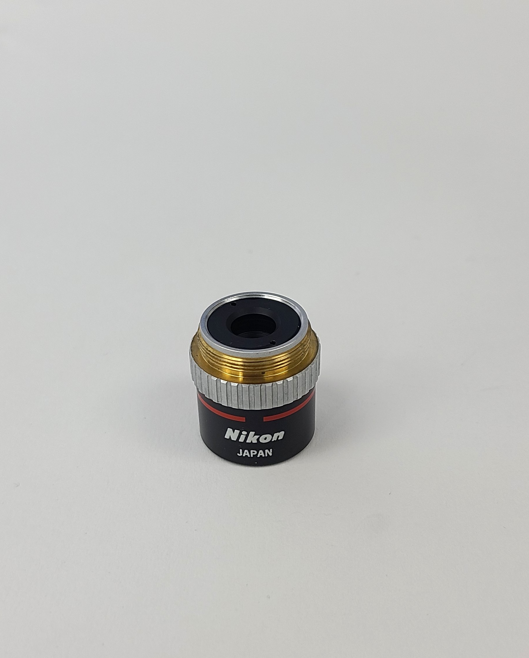 Used Nikon E 4/0.10 160/- Japan Magnification Microscope Lens