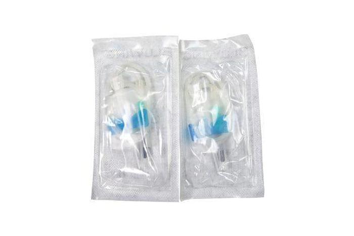 Agujas mariposa para extracción de sangre BluWing 23G, 50/caja