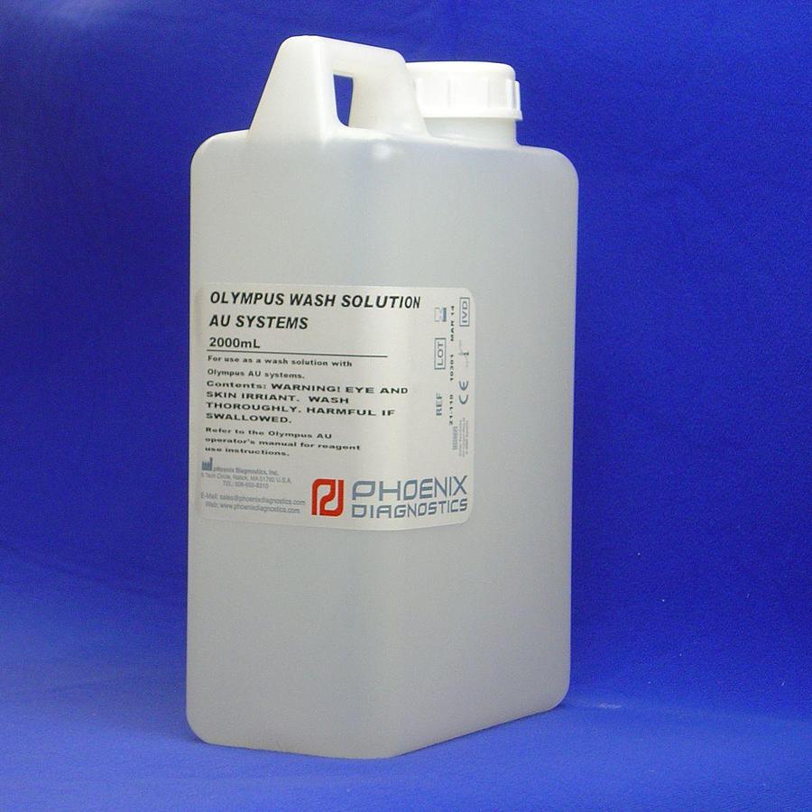 Wash Solution 6 x 2000mL for Beckman Coulter AU PN: IDE-21-110