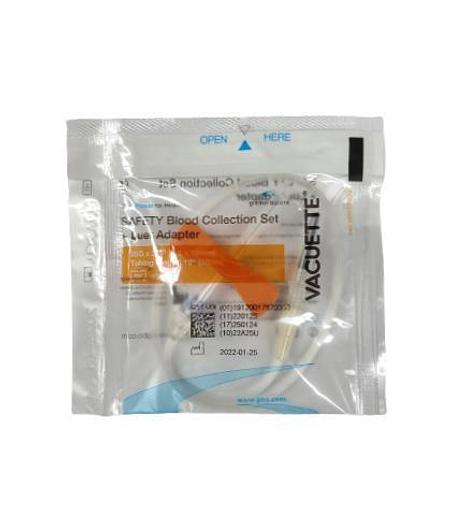Agujas mariposa para extracción de sangre Greiner Bio-One de 25 g (caja de 50)