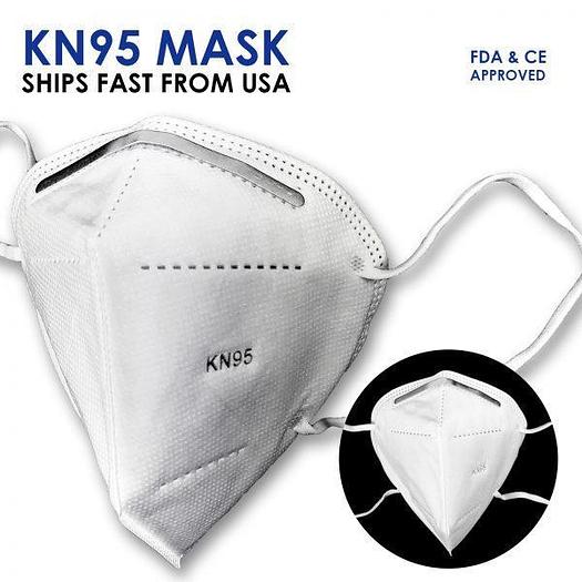 KN95 Lightweight and Foldable 3D Inhalation Face Masks