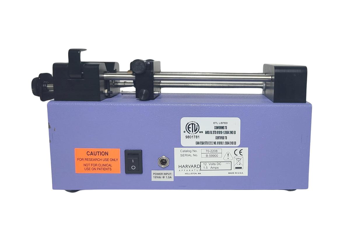 Refurbished Harvard Apparatus Pump 11 Plus Syringe Pump Single/Dual Infusion CE