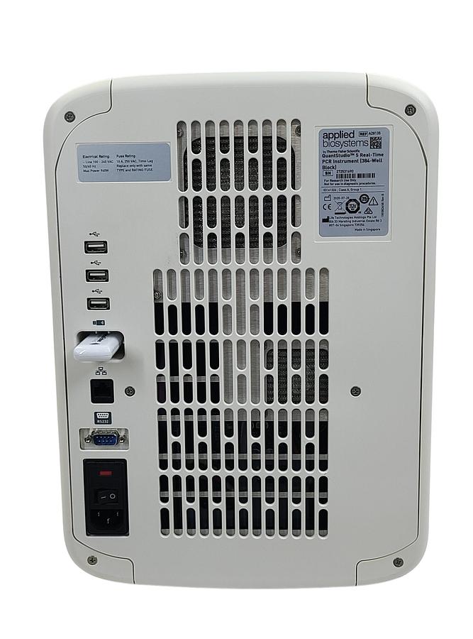 Used Applied Biosystems Quant Studio 5 Real-Time PCR System, 384-well,software v1.5.1