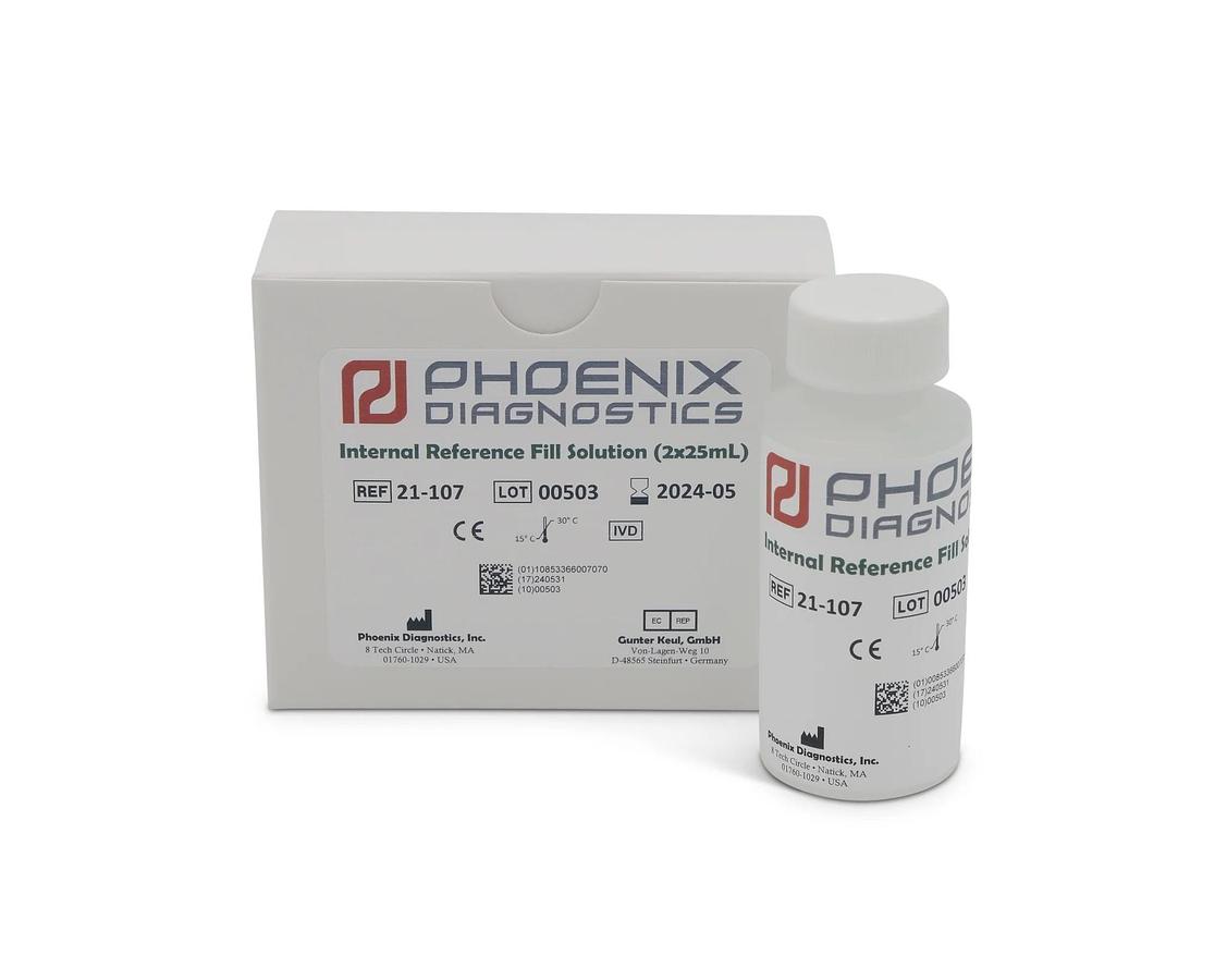 ISE Internal Reference Solution Generic, 2 x 25mL for Beckman Coulter AU Systems PN: IDE-21-107