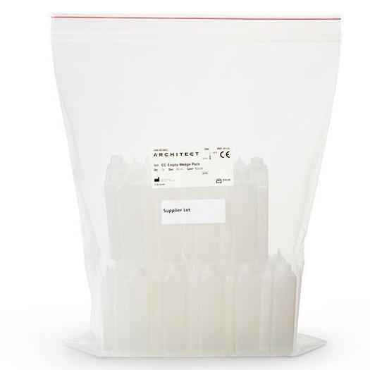 Empty Wedge Pack Cartridge, 90mL, Abbott Architect PN:03E2220, (20/Pk)