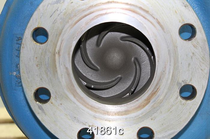 Used Goulds 3196 3x4x10 Pump, Stainless Steel Casing #41861