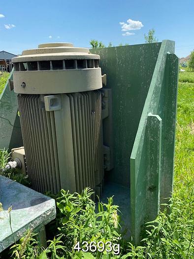 Used Voith VPS35 Pressure Screen With Multi Foil Rotor and Slotted Basket #43693