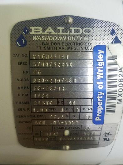 Used Baldor VWDM3714T 10hp