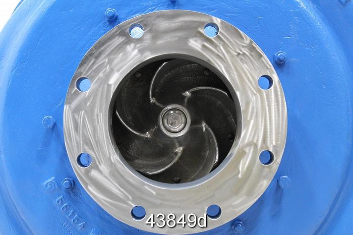 Used Goulds 3175 6x8x22 Pump, Stainless Steel Casing #43849