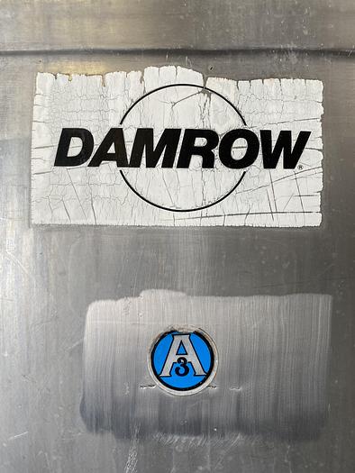 Used Damrow 4500 Gallon Double-O Cheese Vat Stainless Steel Jacketed Tank w/ Mixers