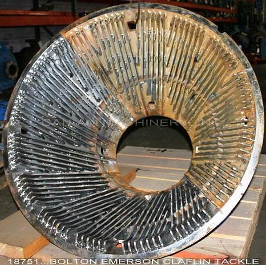 Used Bolton Emerson 101 Claflin Tackle, (Complete Set), 1/4" Bars, 1/2" Spacing #18751