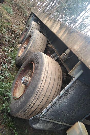 Usado 1989 BPW Tri-axle trailer on springs