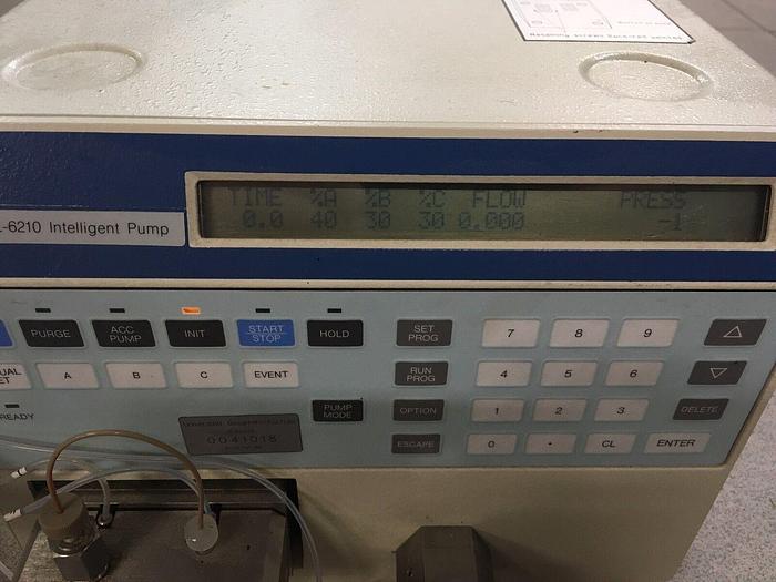 Used HPLC VARIAN , HITACHI , MERCK , HP 1050 quaternary pump , hitachi L-6210 ,