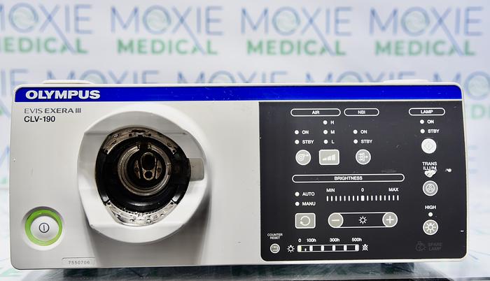Used Olympus Evis Exera III CLV-190 Light Source with MAJ-1933