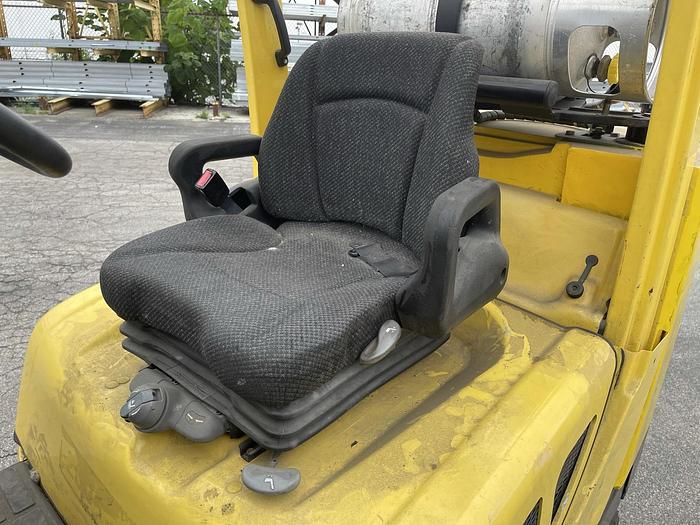 Used 8,000 POUND HYSTER MODEL S80FTBCS MFG. 2013 5,700 HOURS WITH FORKS