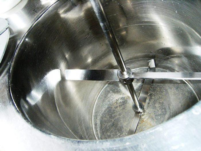 Used Tank, 10 Gallon, 316 Stainless Steel, Woojung, Jacketed, 15" x 15", #S740375