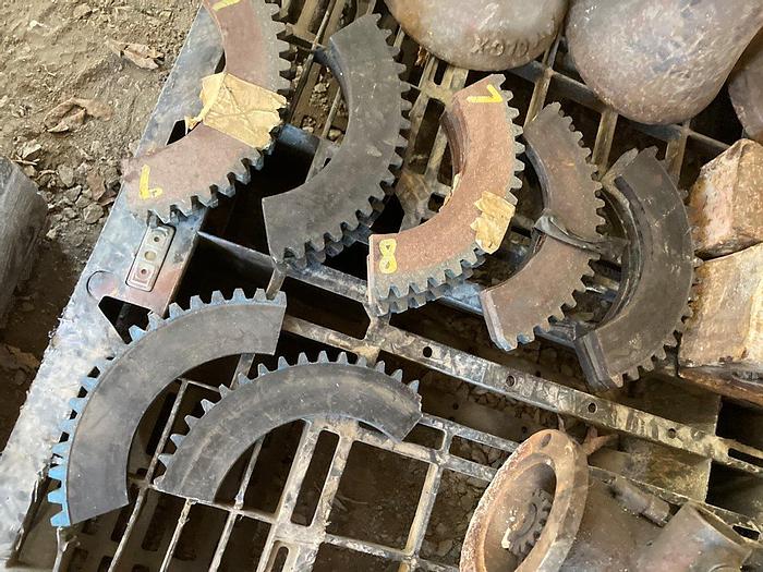 Used Clutch Drive Fibre Friction Plate Gears Wheels