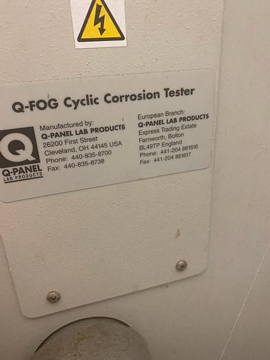 Used Q-Fog  CCT 1100 Salt Spray Chamber