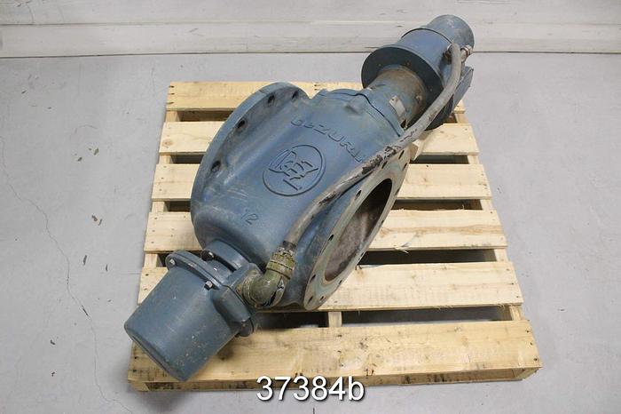 Used Dezurik 12" Basis Weight Valve, Stainless Steel #37384