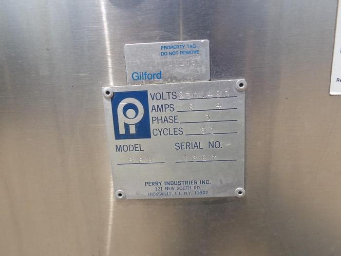 Used Capper, M&O Perry, Mdl SPS, Stopper Inserter, Vials #S743227