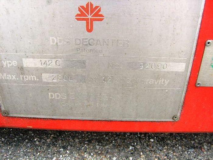Used DDS 142C sludge dewatering decanter