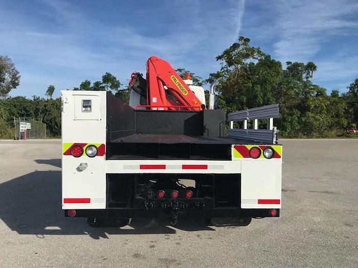 Used 2008 International 7300 4x4 Flatbed Knuckle Boom Truck - C44371