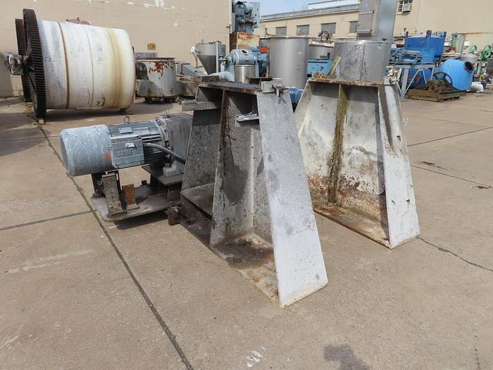 Used 6' X 6' STEVECO PEBBLE MILL - ALUMINA BRICK LINED - 40 HP SEW EURODRIVE