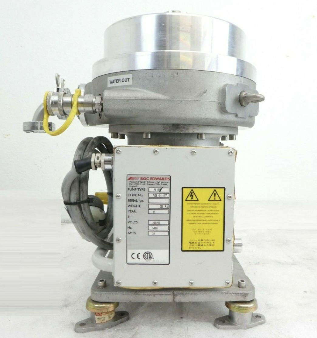 Used EDWARDS IPX 100L A409-04-977 Vacuum Dry Pump Working Spare