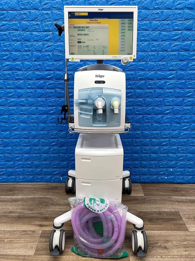 Used DRAEGER Evita Infinity V500 Ventilator YOM: 2017