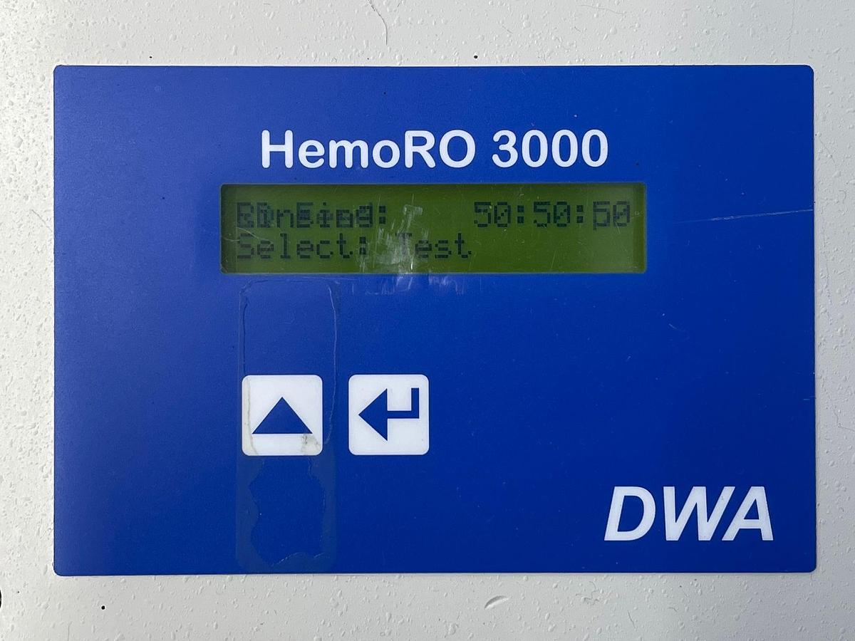 Used DWA HemoRO 3000 REF: 02HRO3000 -4 pieces Dialysis Pump