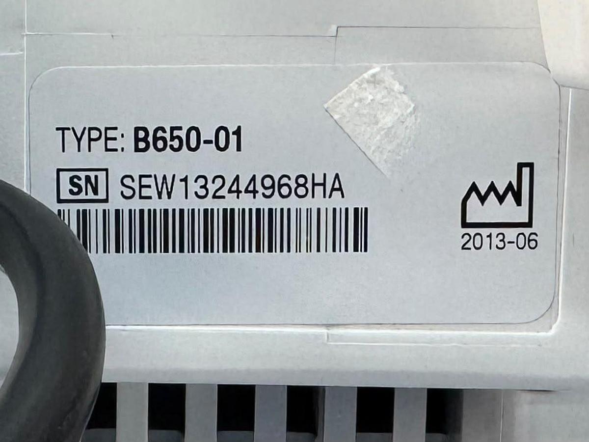 Used Dräger Fabius Tiro YOM: 2011 SN: ASCC-0212 Include GE B650 Patient Monitor YOM: 2013 SN: SEW13244968HA With SPO2 & ECG Cables