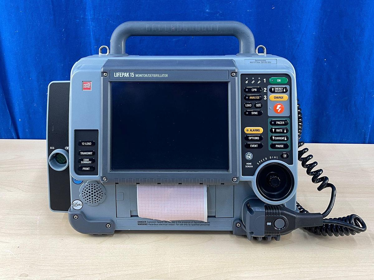 Used Physio Control Lifepak 15 Monitor, YOM: 2013 Defibrillator