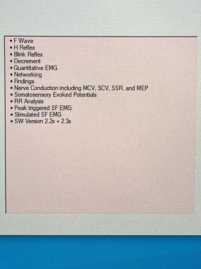 Used Keypoint G4 EMG  REF: 9031A070101 YOM: 2017