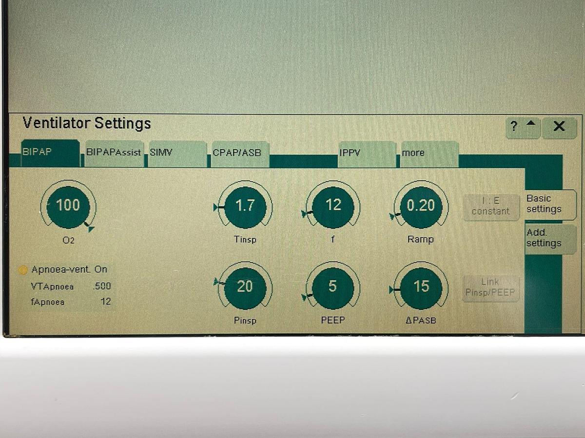 Used 9X Dräger Evita XL Ventilator